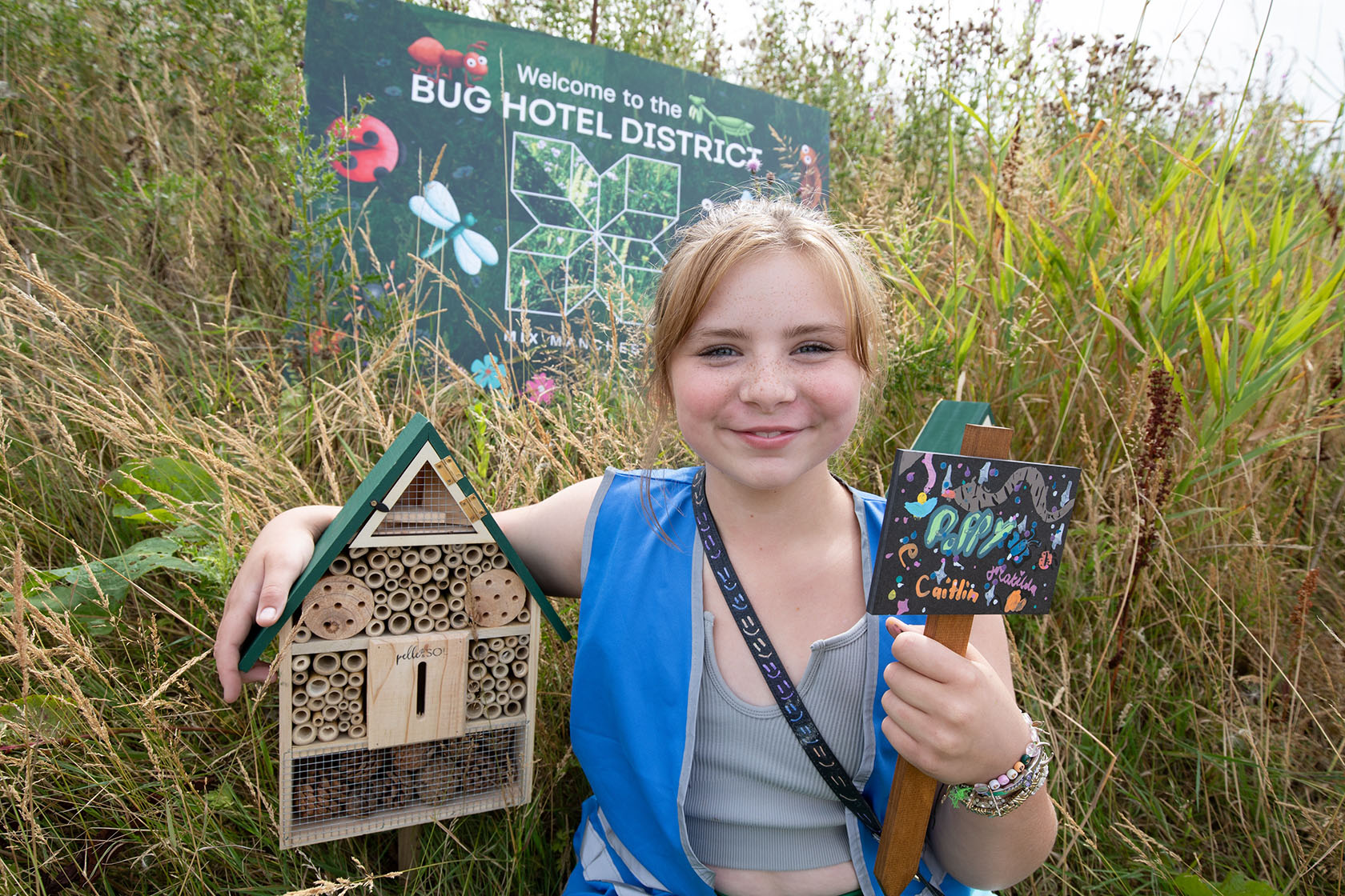 Local children get the bug for biodiversity at MIX MANCHESTER